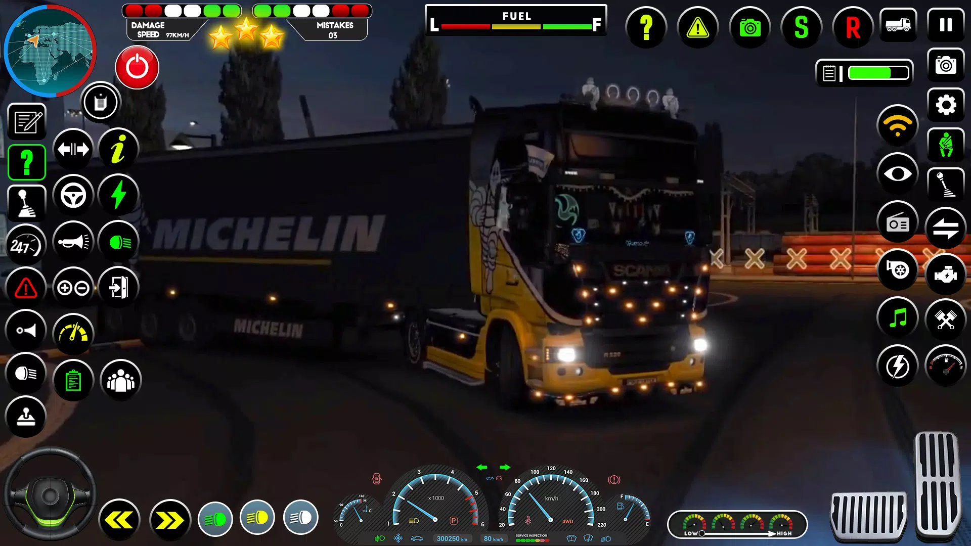 Euro Truck Driving Games Zrzut ekranu 2