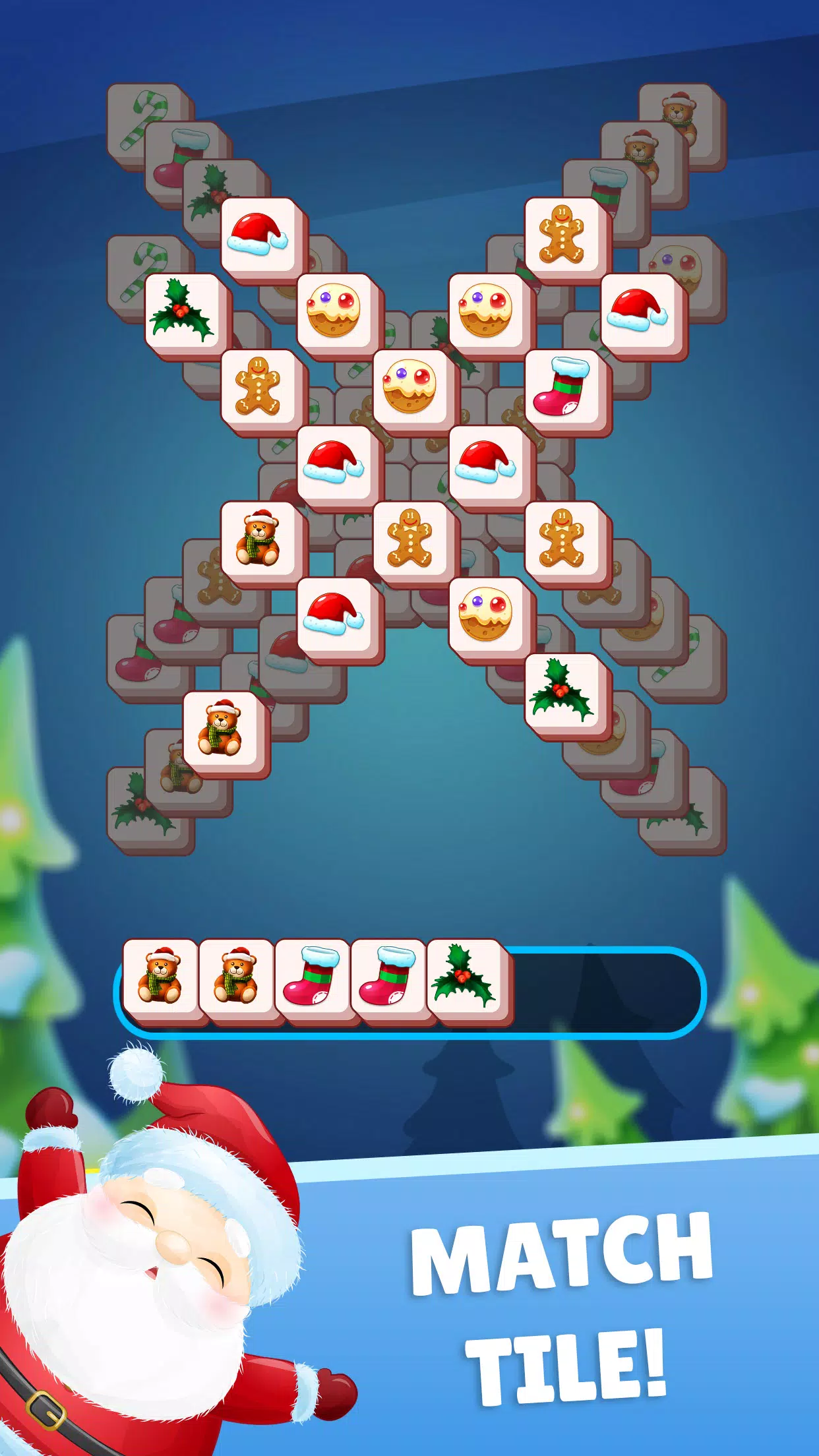 Christmas Mahjong Zrzut ekranu 0