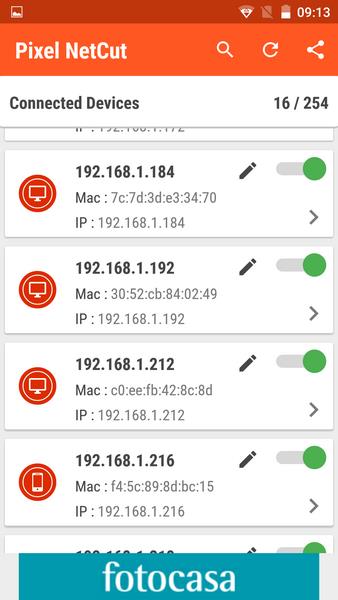 Pixel NetCut WiFi Analyzer ภาพหน้าจอ 3