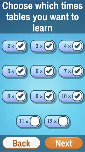 Sparx Times Tables Tangkapan skrin 0