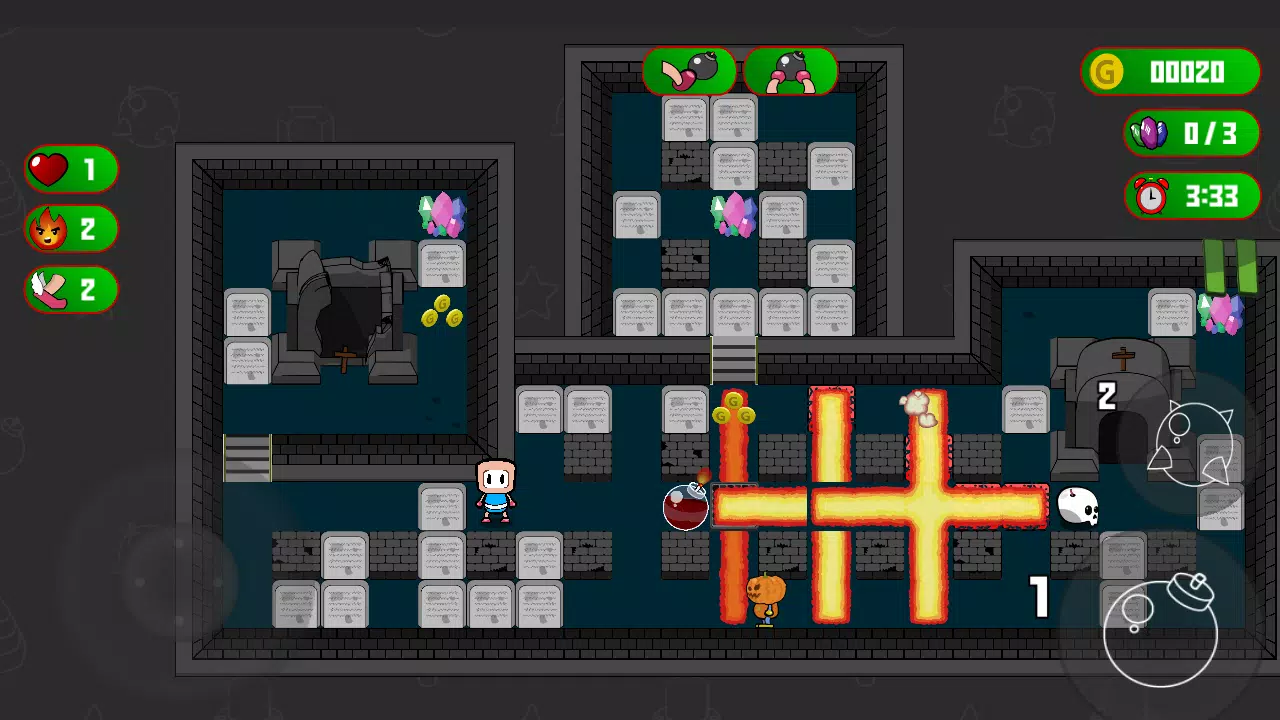 Bomber Cristal Capture d'écran 1