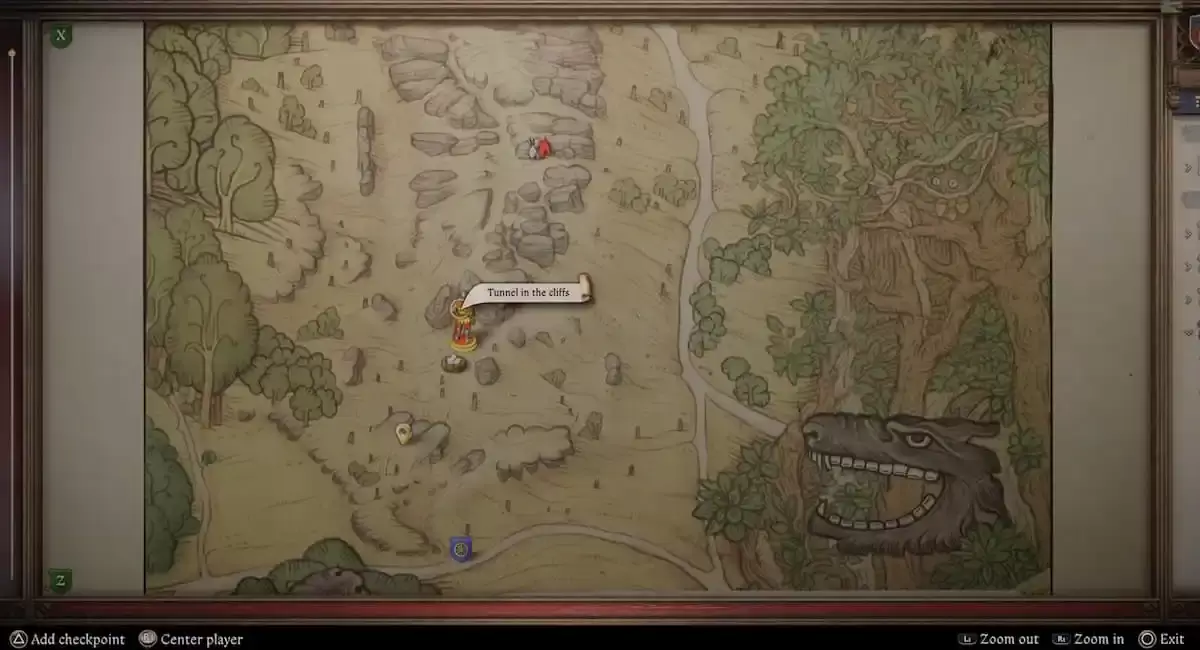 Localização do mapa do tesouro de Ventza no reino vem: Deliverance 2