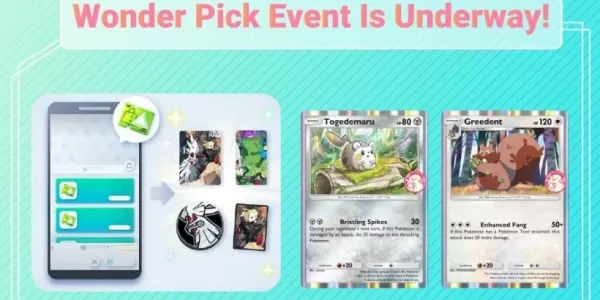Pokémon TCG Pocket estreia Wonder Pick com Togedemaru e Greedent