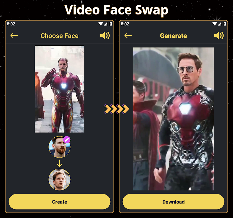 Face Over: AI Face Swap スクリーンショット 2