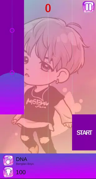 BTS Chibi Piano Tiles Ảnh chụp màn hình 3