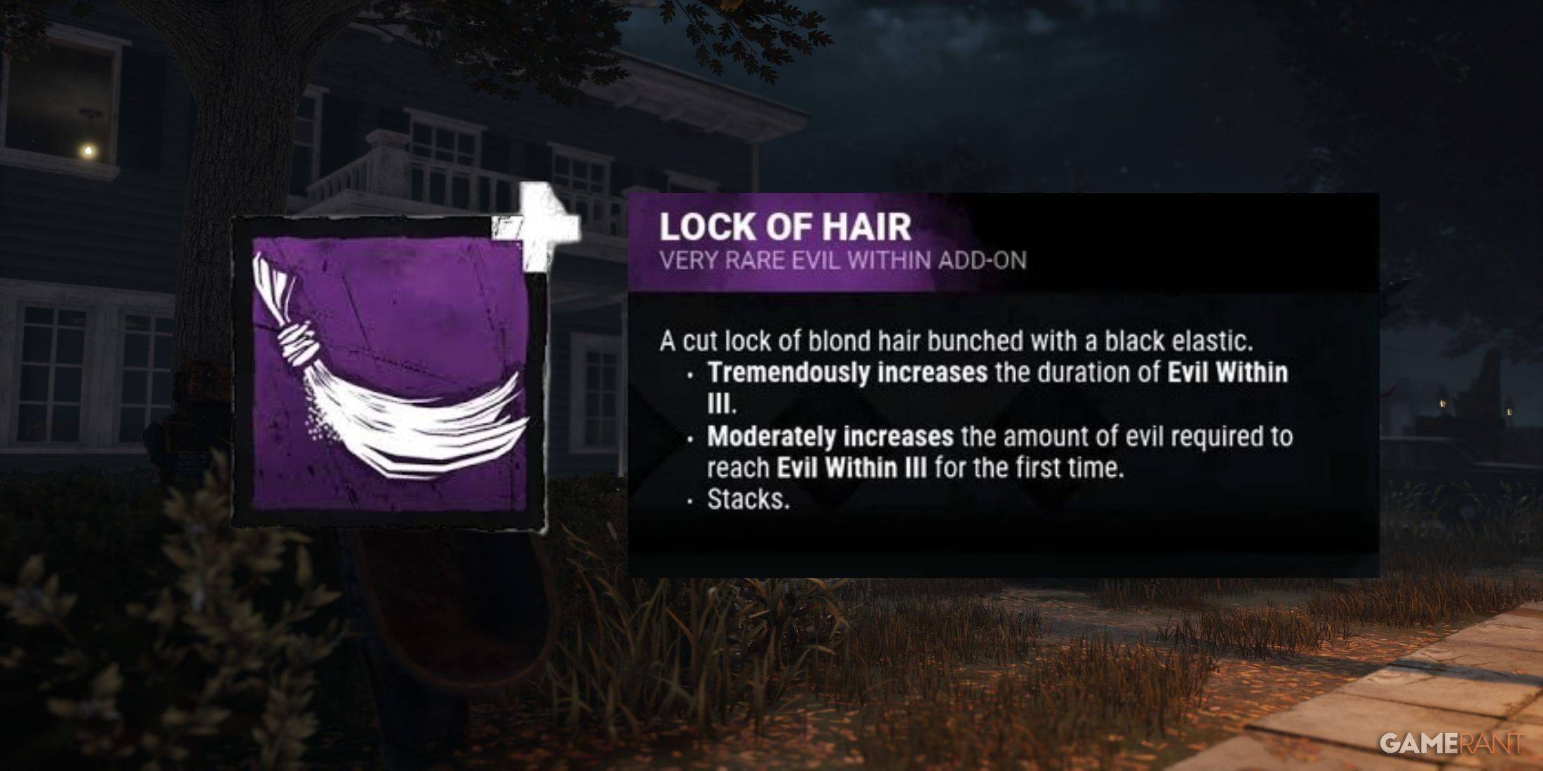 Image: Lock of Hair Add-on