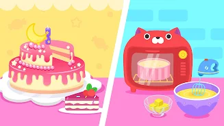 DuDu Dessert Shop DIY Games Screenshot 2