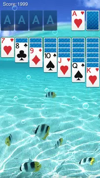 Solitaire: Ocean Blue স্ক্রিনশট 0