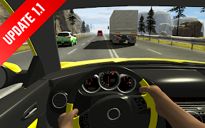 Racing in Car Screenshot 1