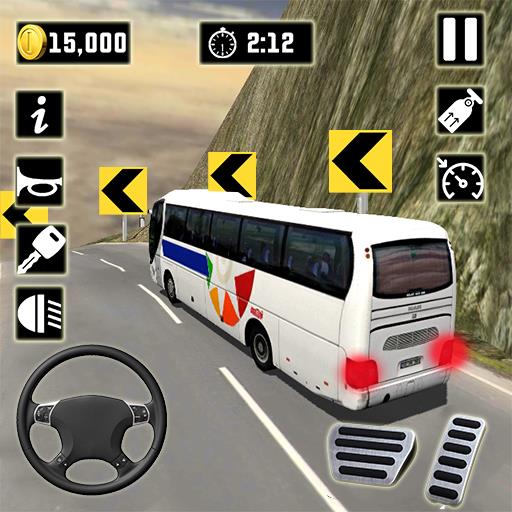 Indian Bus Games Simulator ဖန်သားပြင်ဓာတ်ပုံ 0