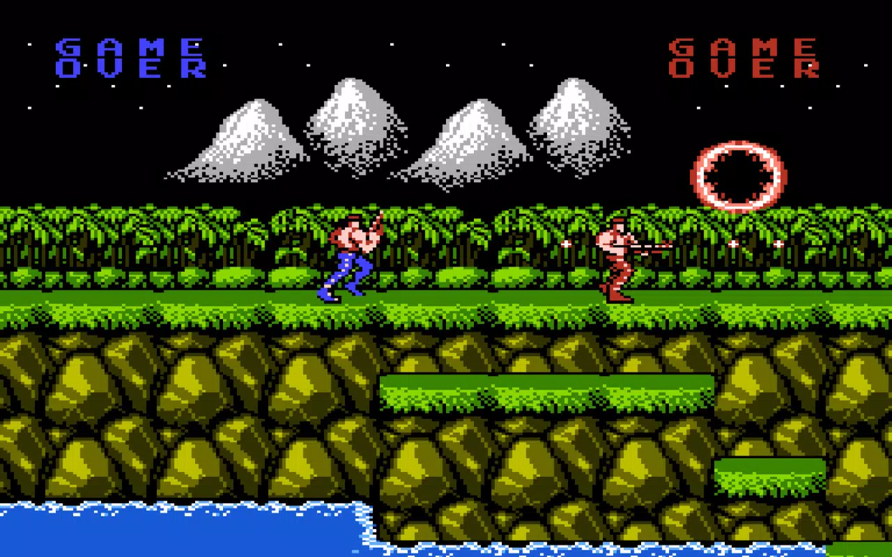 Contra Nes Old School Games Tangkapan skrin 1