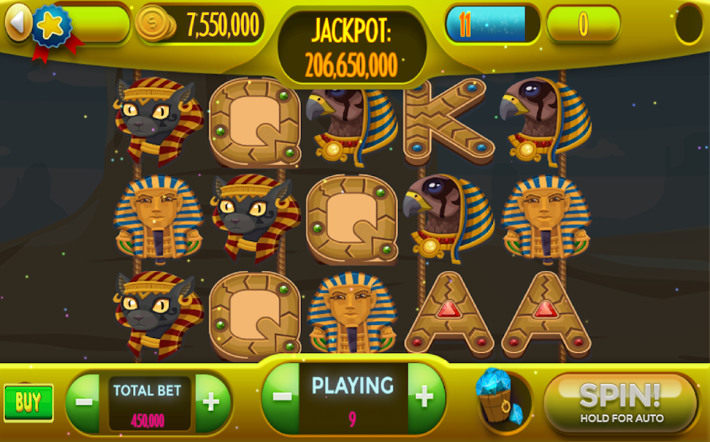 Egyptian Treasures Free Casino Slots Captura de pantalla 0