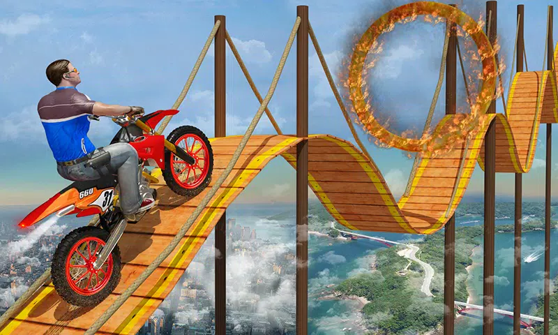 Bike Tricks Trail Stunt Master Screenshot 0