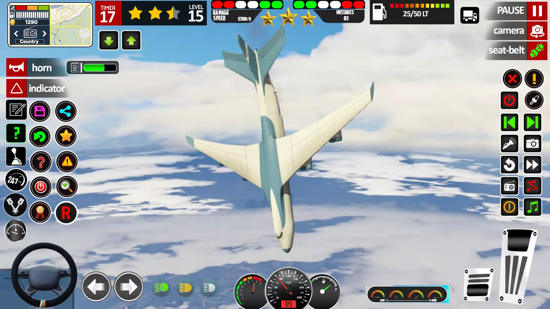 Plane Game Flight Simulator 3d 스크린샷 1