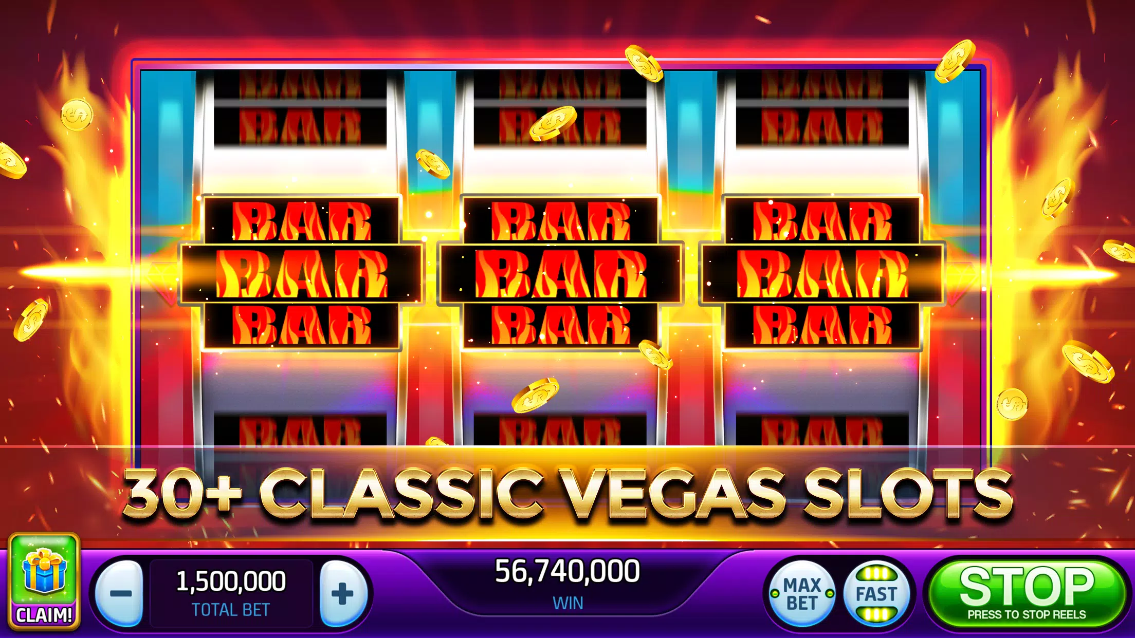 Vegas Classic Slots—777 Casino Captura de pantalla 0