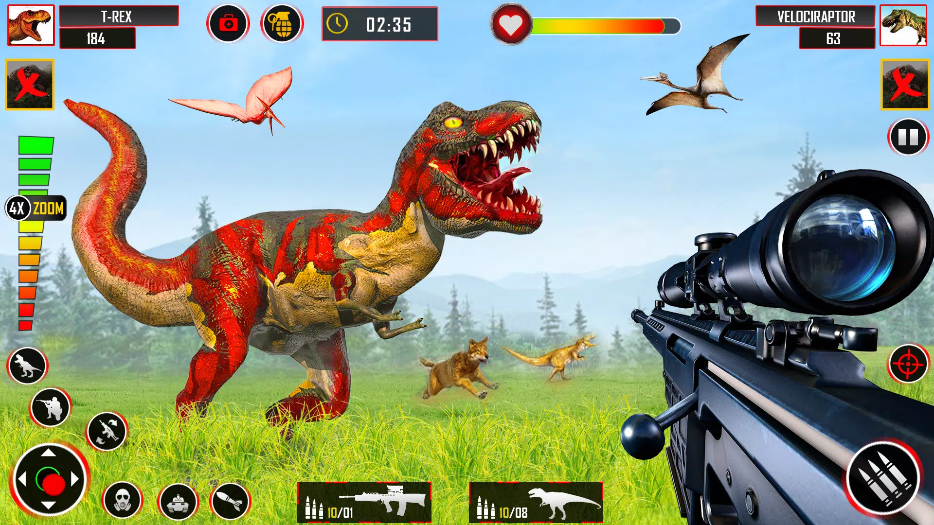 Wild Dino Hunting - Gun Games স্ক্রিনশট 1