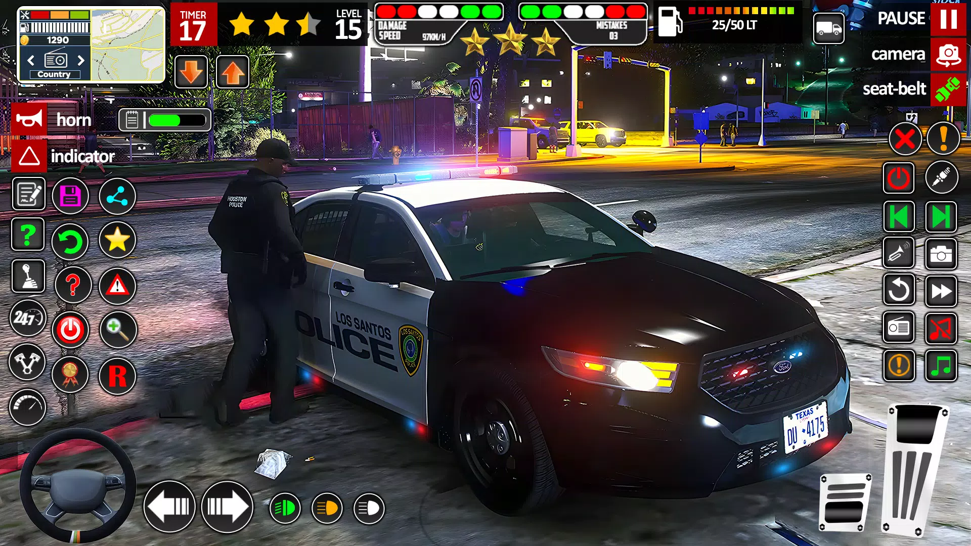 Car Chase Game Cop Simulator 螢幕截圖 0