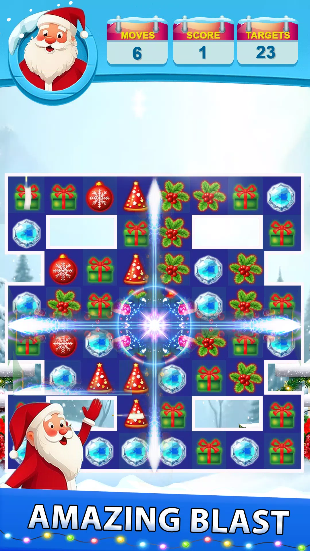 Santa Match Adventure Ekran Görüntüsü 0