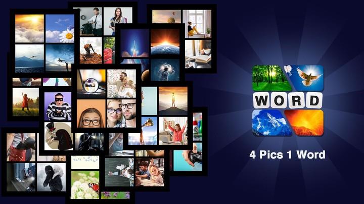 Puzzle: 4 pics 1 word offline スクリーンショット 1