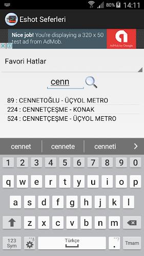 İzmir Otobüs Hareket Saatleri スクリーンショット 2