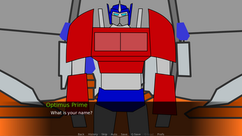 Transformers CYOA Demo 螢幕截圖 0