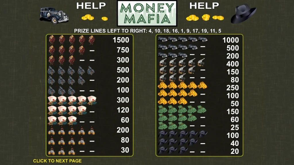 Money Mafia Slot Machine Screenshot 2