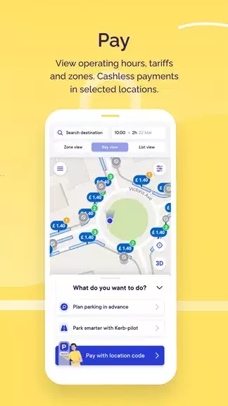 AppyParking+ Plan, Park & Pay Captura de pantalla 3