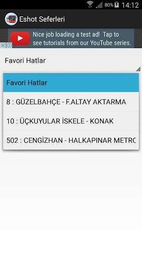 İzmir Otobüs Hareket Saatleri スクリーンショット 3