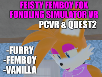 Feisty Femboy Fox Fondling Simulator VR Ekran Görüntüsü 0