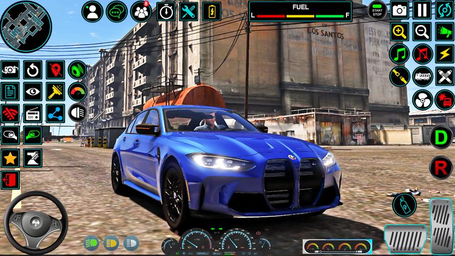 US Car Driving Game Simulator Ekran Görüntüsü 3