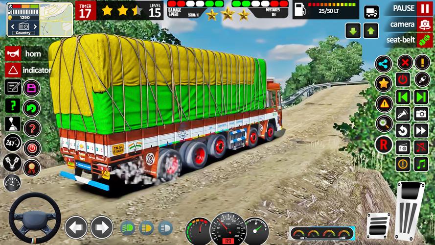 Schermata Indian Lorry Truck Driving 3d 1