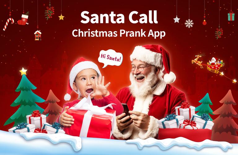 Santa Prank Call: Fake video スクリーンショット 0