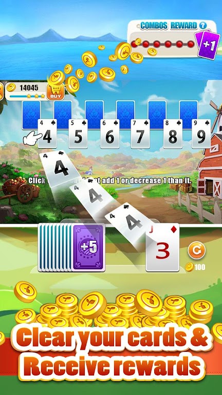 Solitaire Card - Harvest Journey Schermafbeelding 1