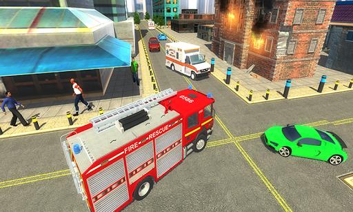 American FireFighter City Rescue 2019 Скриншот 2