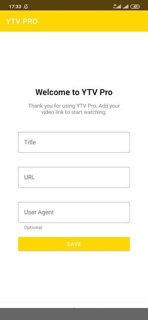 YTV Player Pro apk télécharger