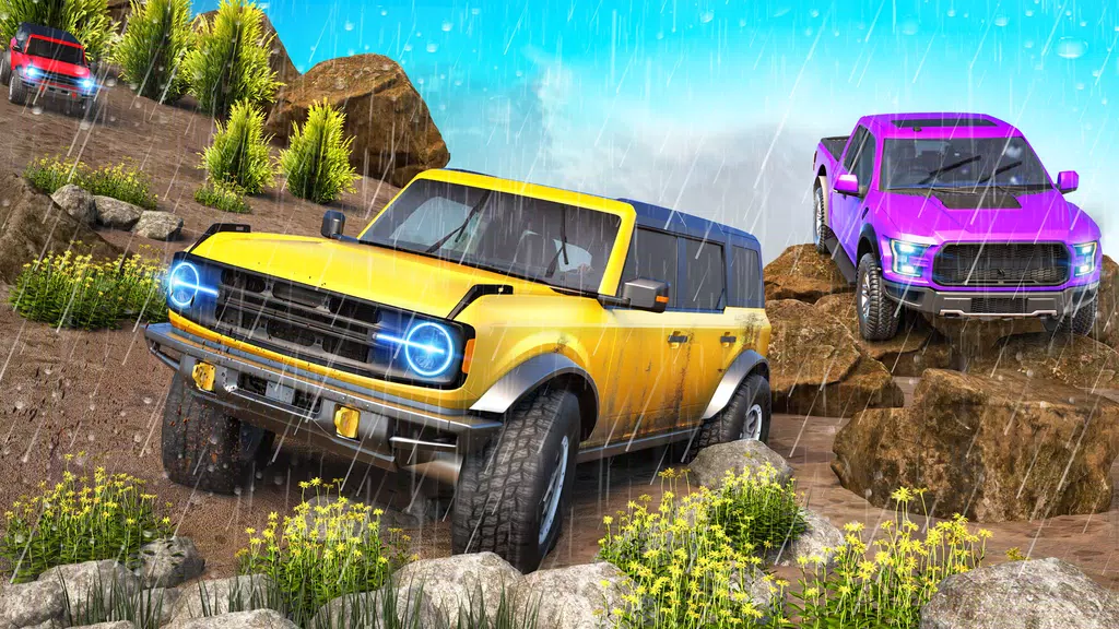 jeep games 4x4 off road car 3d ဖန်သားပြင်ဓာတ်ပုံ 1