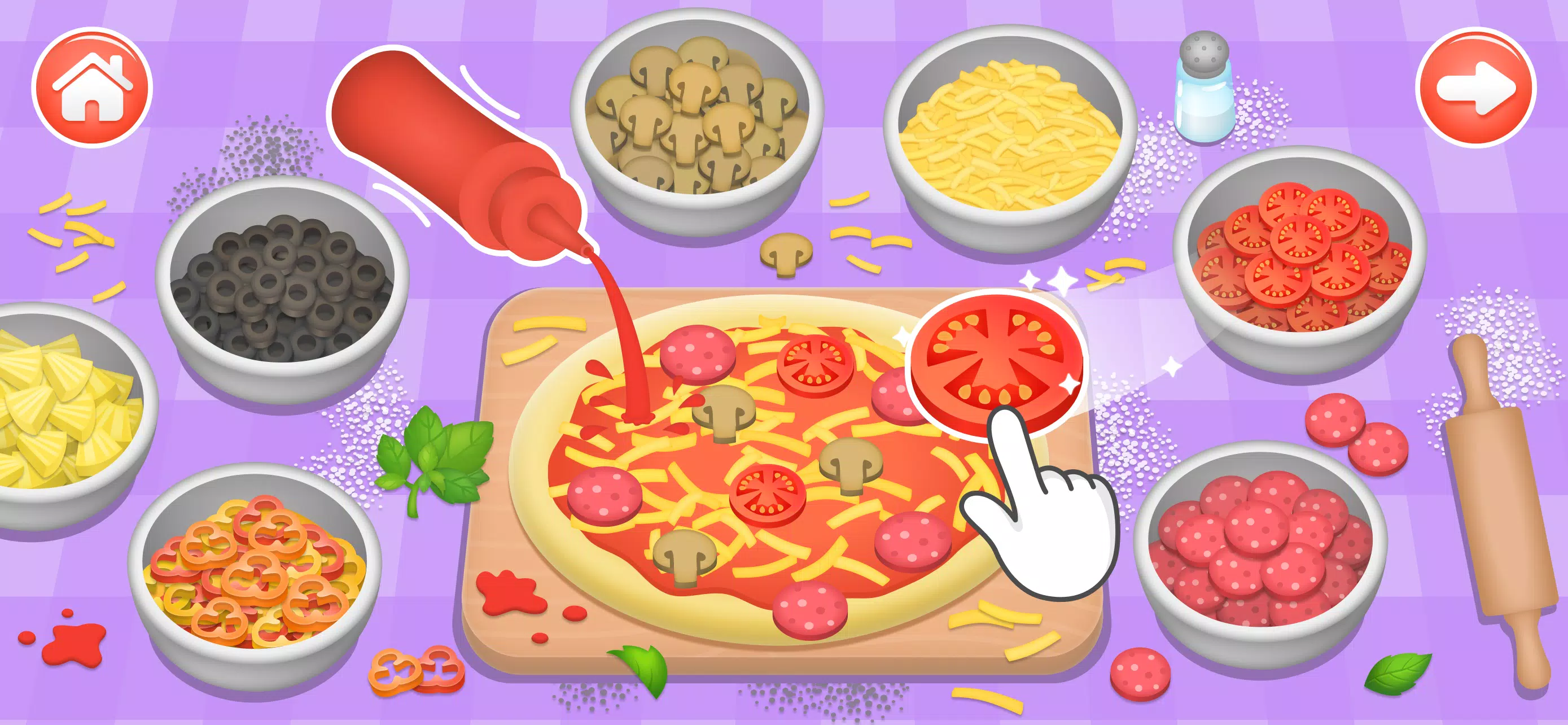 Kids Cooking Games 螢幕截圖 0