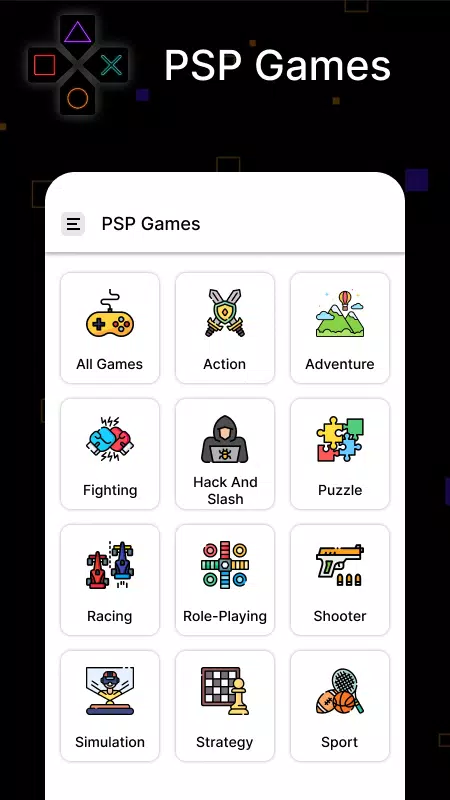 PSP Games Downloader 螢幕截圖 0