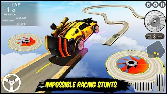 Impossible GT Racing Car Stunt Screenshot 0