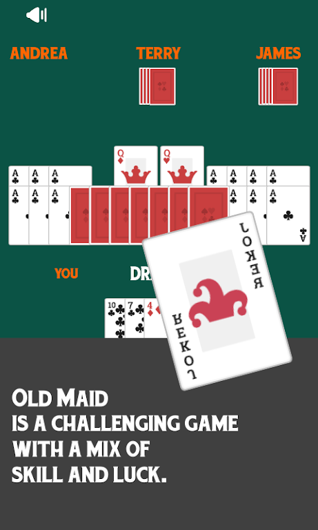 Old Maid Free Card Game Screenshot 0