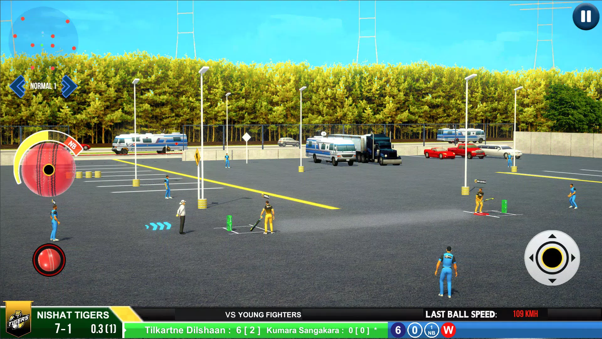 Street Criket-T20 Cricket Game Capture d'écran 3