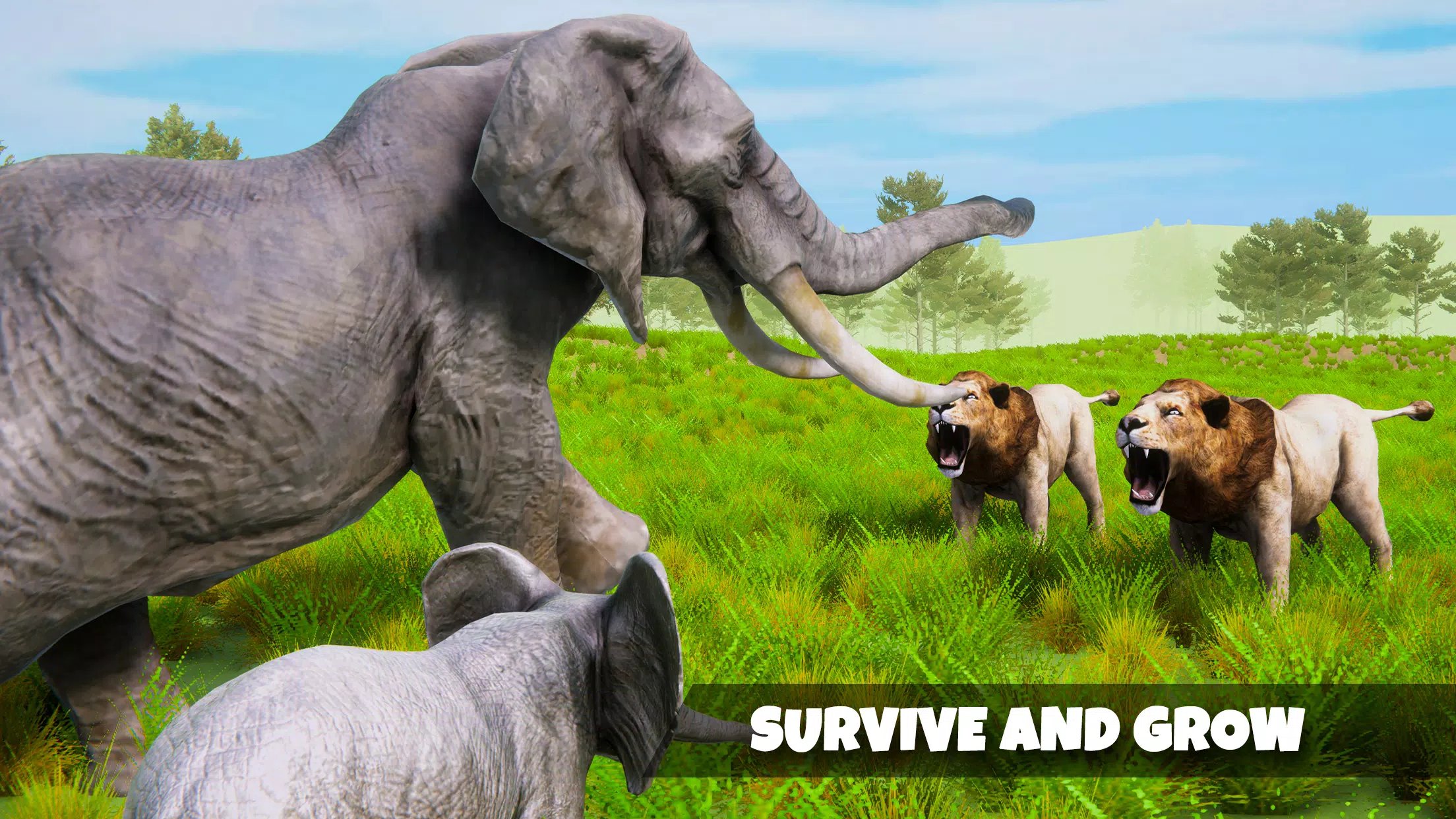 Elephant Simulator Wild Life Ảnh chụp màn hình 2