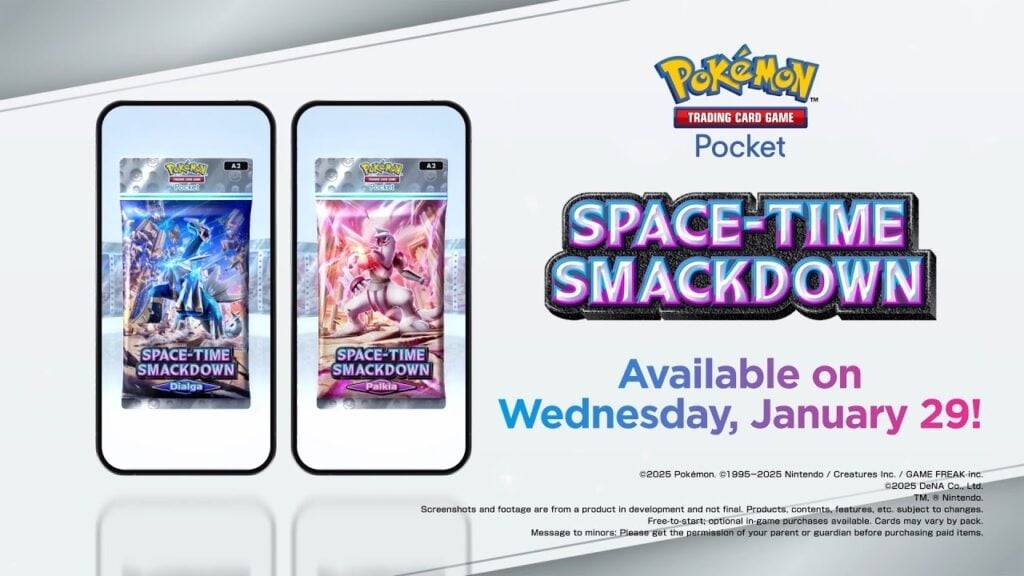 Pokémon TCG Expansion Reveals Trade Hub, Space-Time Smackdown