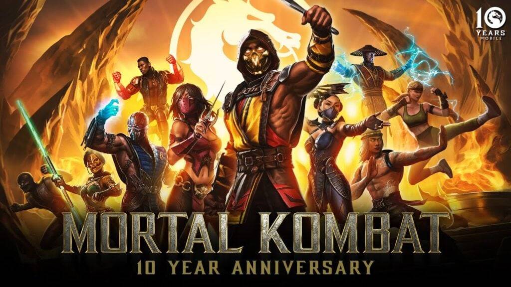 Mortal Kombat mobile markiert 10 Jahre mit neuen Diamanten, Goldcharakteren