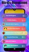 Birds Sounds & Birds Ringtones ภาพหน้าจอ 0