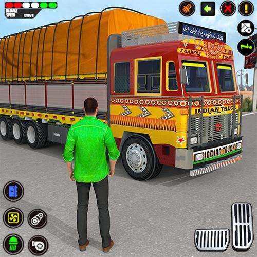 Indian Truck Drive Truck Games स्क्रीनशॉट 0