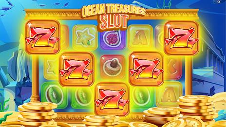 Ocean Treasures Slots 777 Zrzut ekranu 0