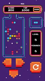 Pill Puzzle : Falling Capsules Screenshot 1