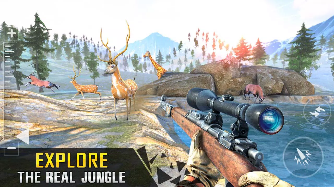 Safari Deer Hunting: Gun Games 스크린샷 0