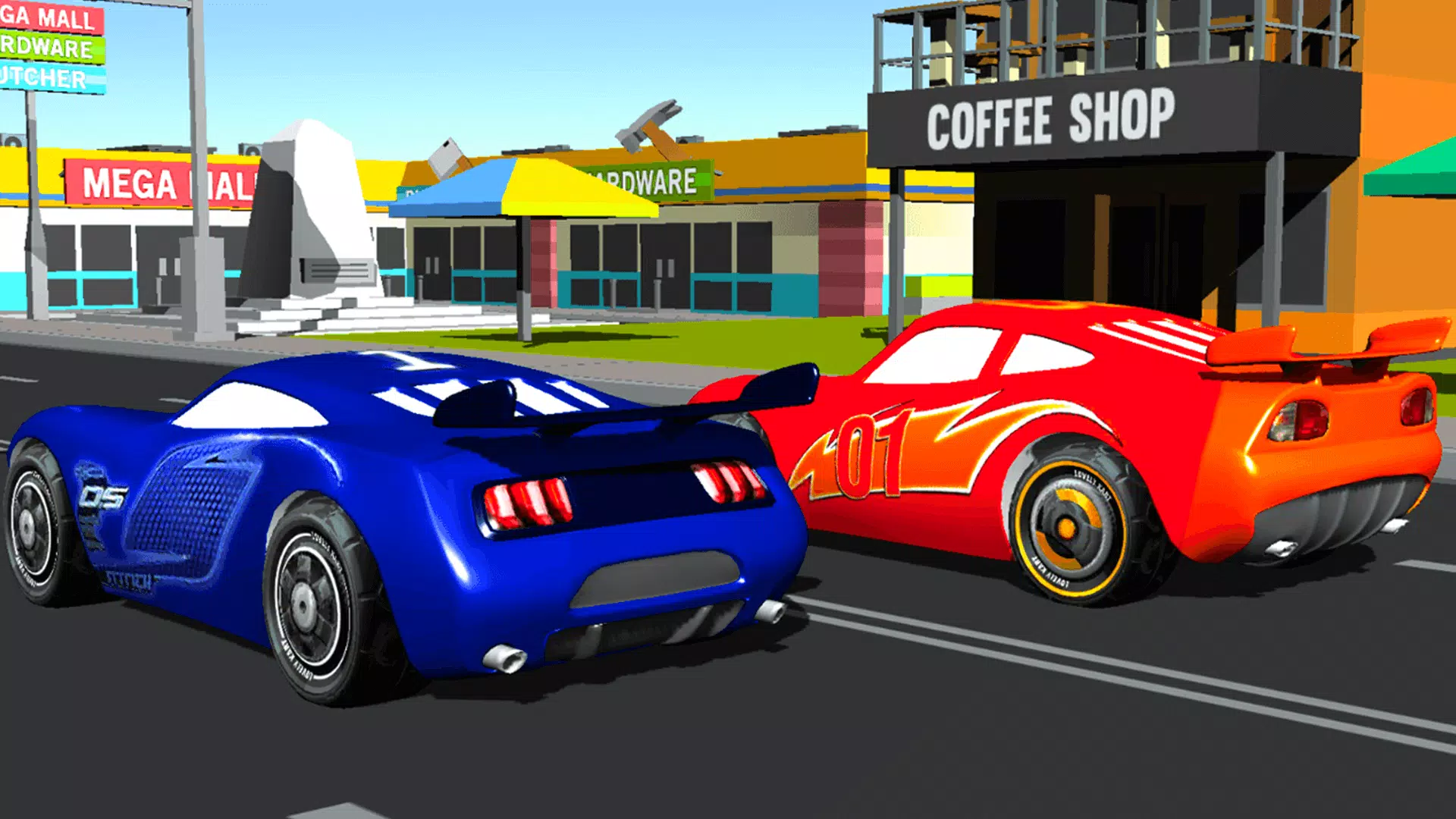 Super Kids Car Racing Screenshot 0